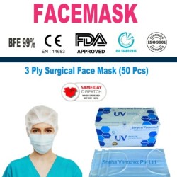 Ply Surgical Mask (Medical Grade mask - Model 2 & 3)