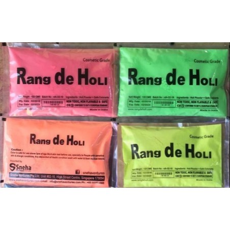 Satvik Rang De holi Color (Gulal) Powder Cosmetic Grade Holi Color for Holi