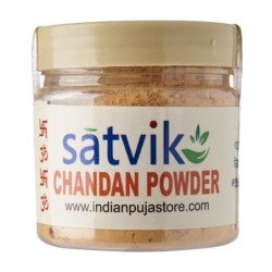 Satvik Chandan (Sandalwood) Powder for God Poojan, 50g